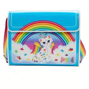 NWT Loungefly Lisa Frank Angel Kitty Crossbody Bag